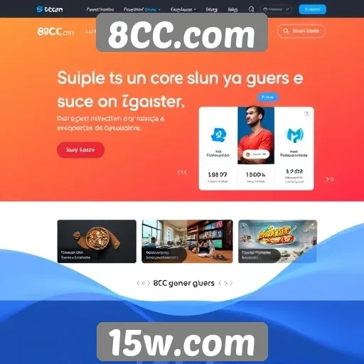 Como o design do 8CC.com melhora a experiência do usuário